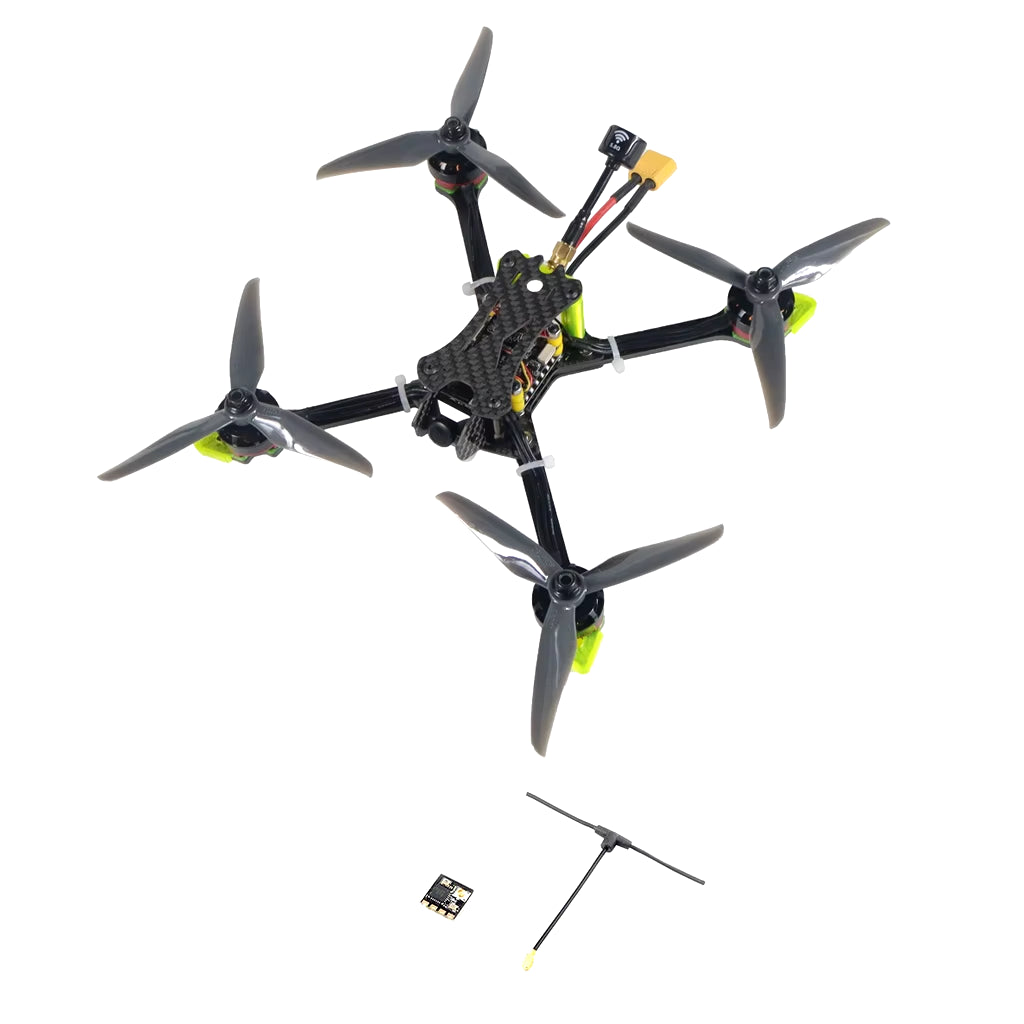 DIY RTF X220 5Inch Racing FPV Drone with 220Mm Frame 2205 2300KV Motor 2-4S ESC Flight Control 1200TVL Camera Fs-I6 Transmitter