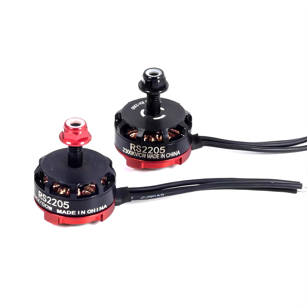 Brushless Motor RS2205 2300KV 2205 CW/CCW Aircraft Model Four Axis 5-Inch for 2-6S 20A/30A/40A FPV Racing Quadcopter ESC Drone