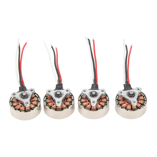 4Pcs 1503 Airplane Brushless Motor RC Electric Motor for 4 Axes Remote Control Airplanes