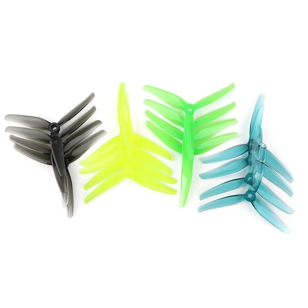 4Pairs Iflight Nazgul F5/5140 5 Inch 3 Blade / Tri-Blade Propeller with 5Mm Mounting Hole for FPV Racing Freestyle 5Inch Drones