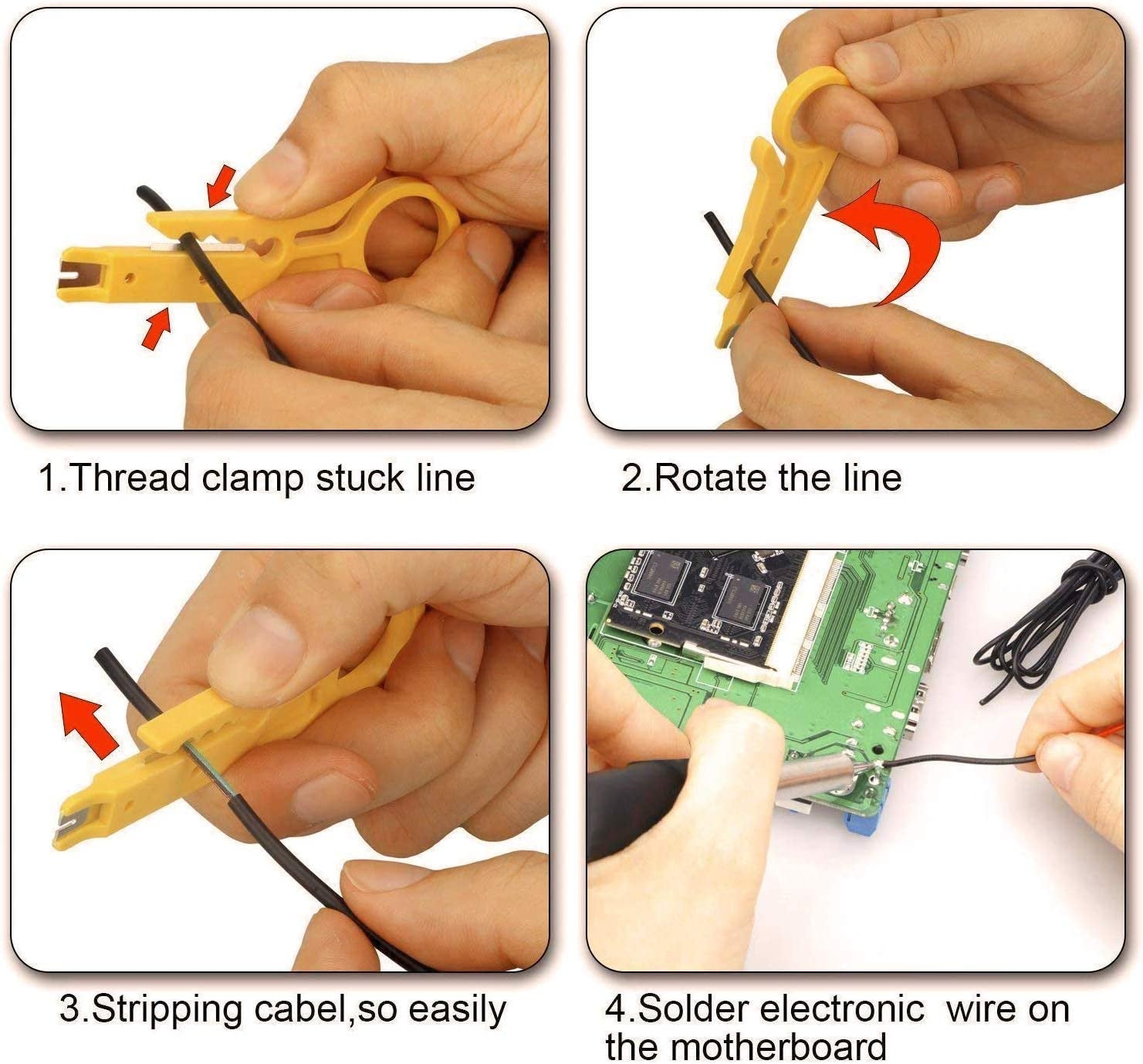 Soldering Iron Kit Electronics, 60W Adjustable Temperature Welding Tool, 5Pcs Soldering Tips, Desoldering Pump, Soldering Iron Stand, Tweezers