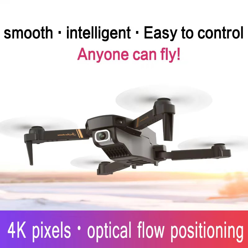 V4 RC Drone 4K WIFI Live Video FPV 4K/1080P Drones with HD 4K Wide Angle Profesional Camera Quadrocopter Dron Toys