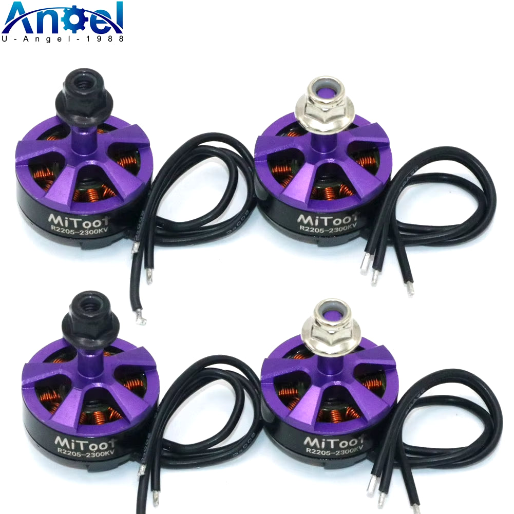 4Pcs/Lot Mitoot R2205 2300KV Brushless Motor CW CCW for FPV Racing Quadcopter Drone Multicopter