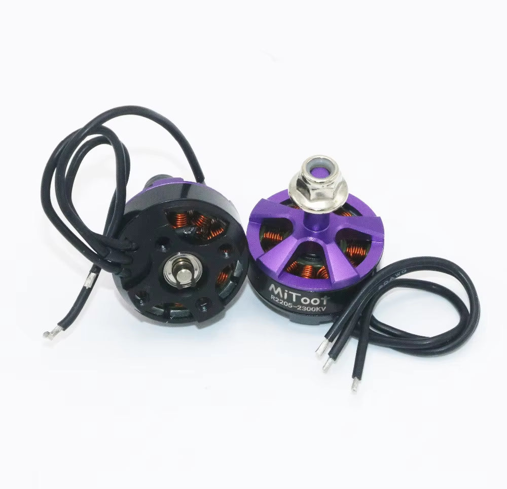 4Pcs/Lot Mitoot R2205 2300KV Brushless Motor CW CCW for FPV Racing Quadcopter Drone Multicopter