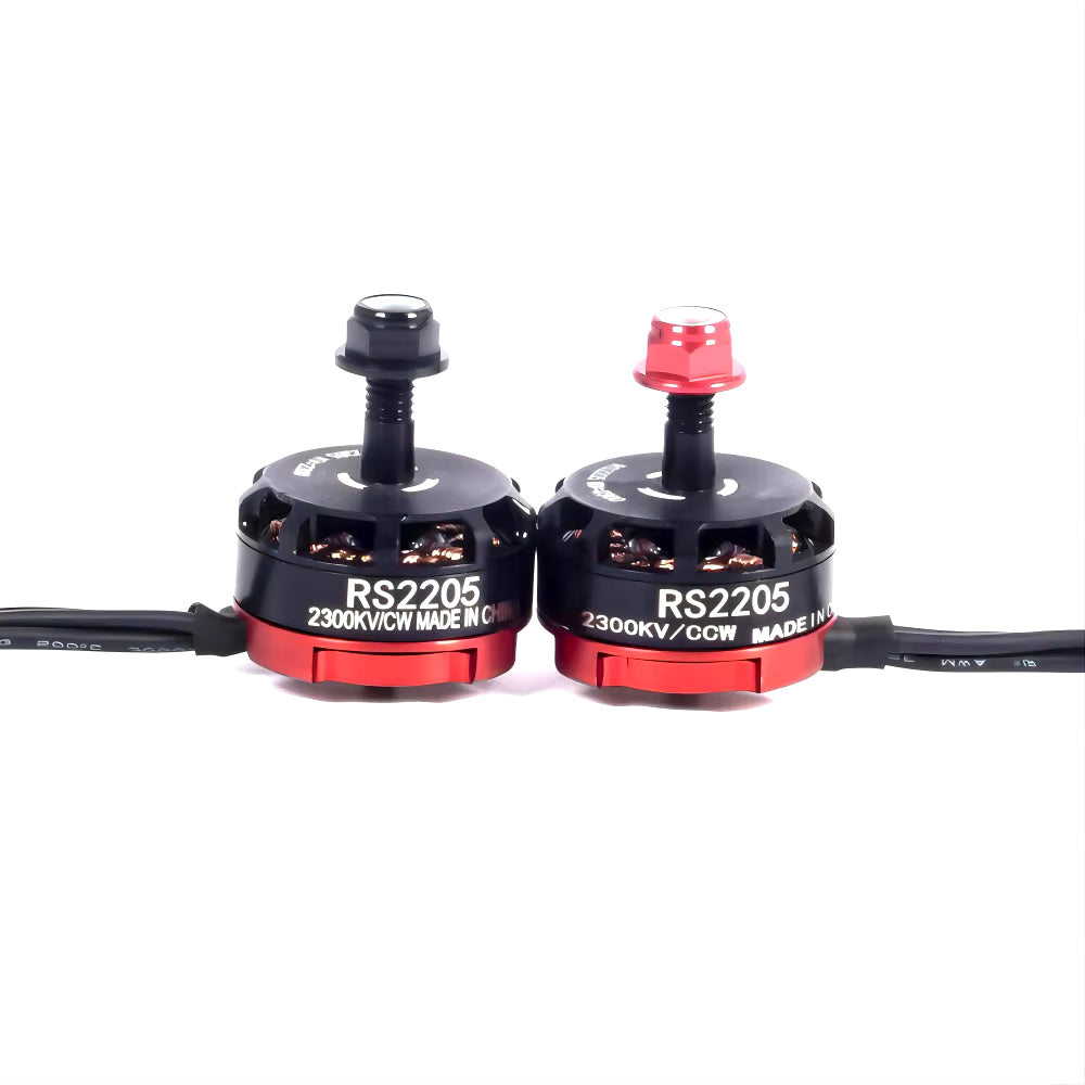 Brushless Motor RS2205 2300KV 2205 CW/CCW Aircraft Model Four Axis 5-Inch for 2-6S 20A/30A/40A FPV Racing Quadcopter ESC Drone