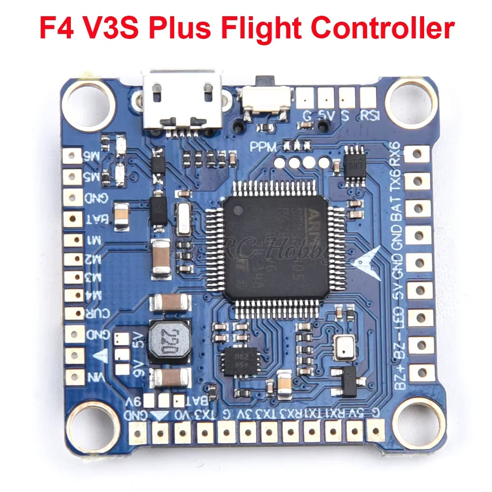 F405 F405HD / F7 F722 Flight Controller / F4 V3S plus FC + 60A 4In1 Blheli_S ESC Stacks 30.5*30.5Mm for RC FPV Racer Drone