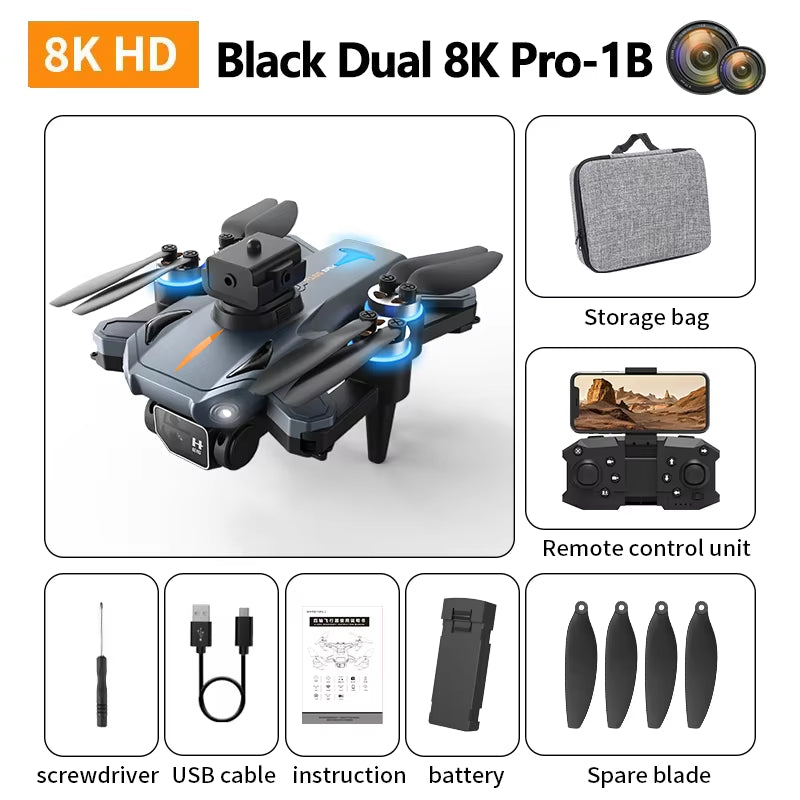 Xiaomi  P18 MAX Drone 8K 5G GPS Professional HD Aerial Photography Dual-Camera Optical Obstacle Avoidance Quadcopter 10000M