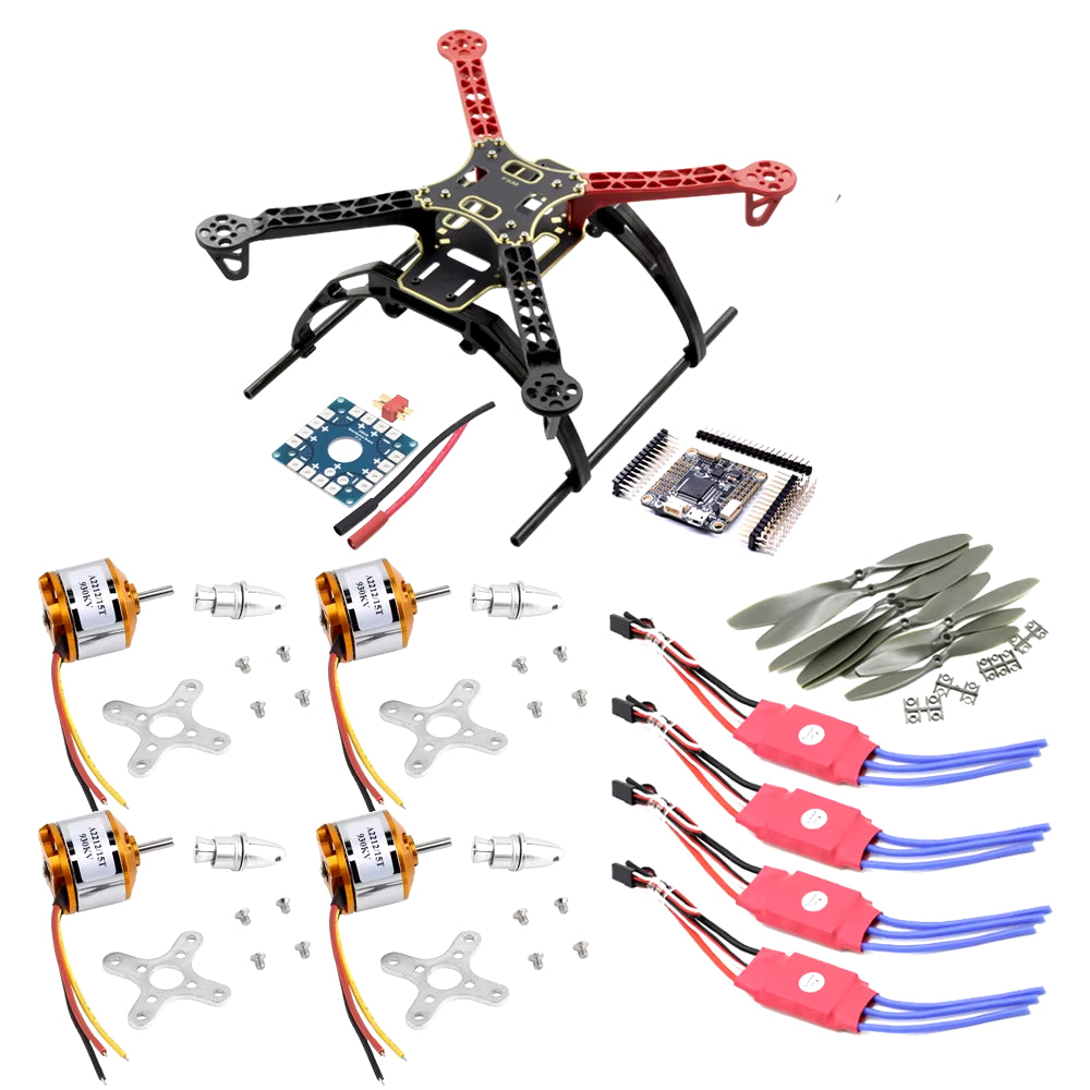 F330 330Mm Drone Kit with Landing Gear FS I6 F4 V3S FC A2212 KV930 2-3S Motor Simonk 20A ESC 8038 Propellers for RC Drone Toy