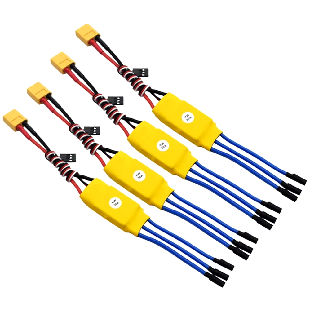 1/4 Pcs XXD HW 30A/40A ESC Brushless Motor Speed Controller RC BEC T-Rex Helicopter Boat for F450 F550 Mini Quadcopter Drone