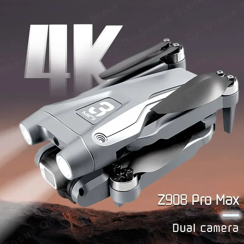 New Z908Max Dual8K GPS 10KM Drone Professional WIFI FPV Obstacle Avoidance Brushless Four-Axis Folding Rc Quadcopter Apron Sell